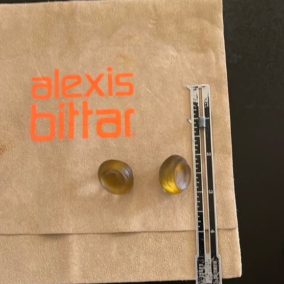 Alexis Bittar Jewelry - Alexis Bittar lucite clip on earings
